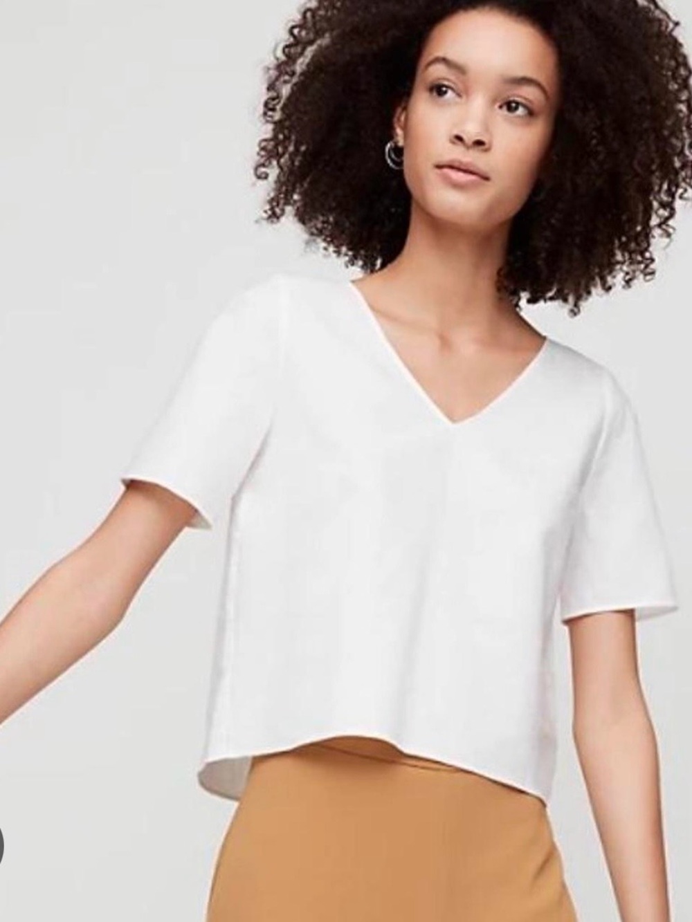 Aritzia Randy Blouse in Birch